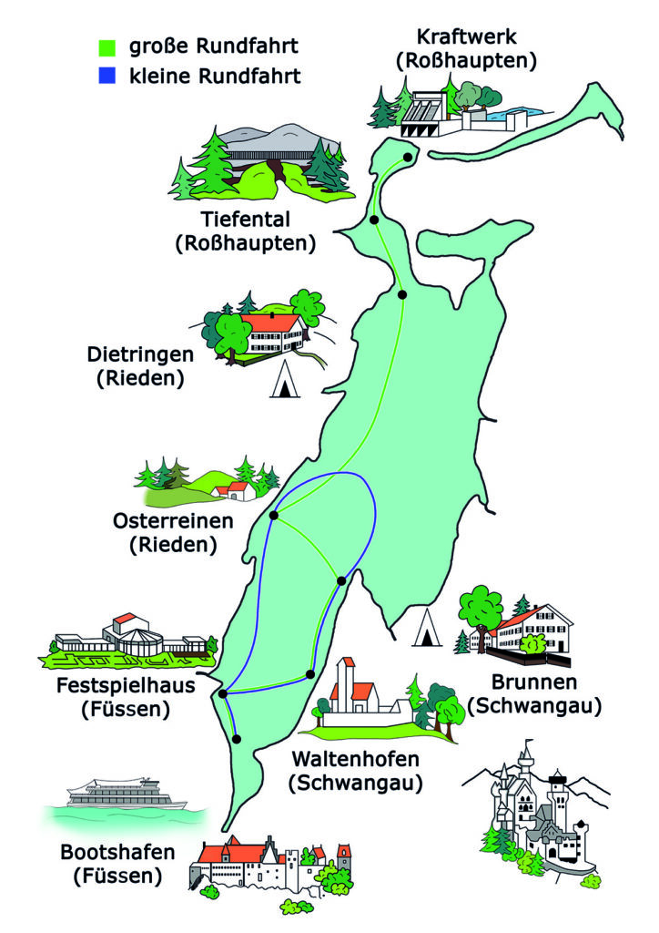 Timetable | Forggensee-Schiff­fahrt